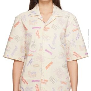 Jacquemus Colorful Graphic Short Sleeve Shirt